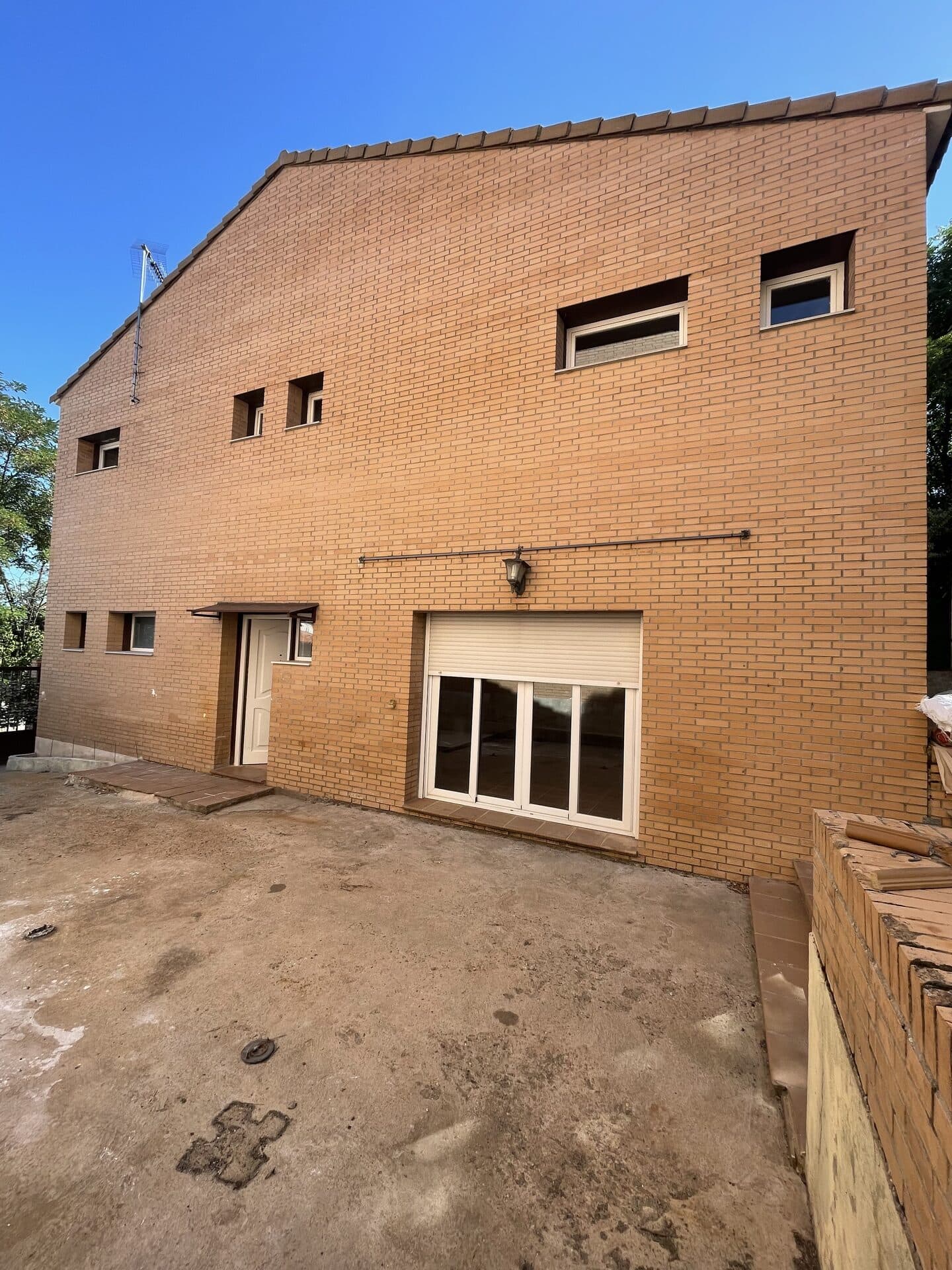 Fachada principal de la casa